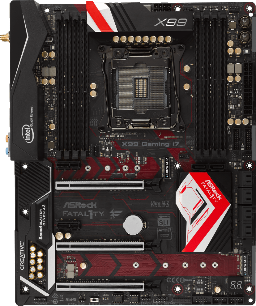 Asrock Fatal Ty X Professional Gaming I Motherboard Specifications